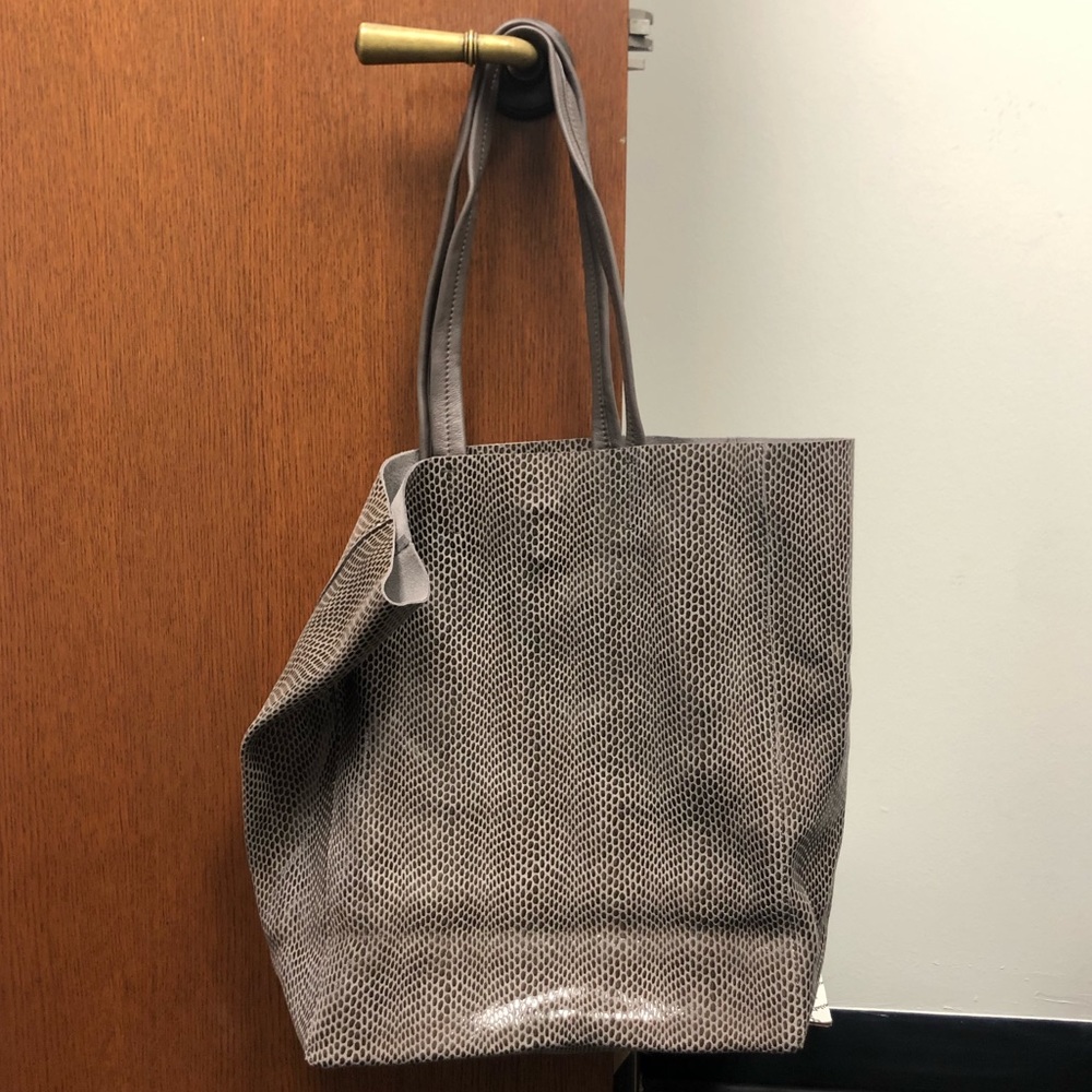 Sorial New York Snakeskin Tote